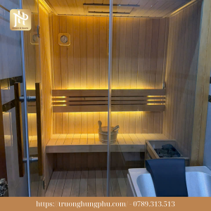 Thi Công Phòng Xông Khô Kết Hợp Bể Sục - Trường Hưng